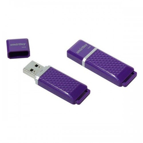 USB Флеш 8GB Smartbuy Quartz series (фиолетовый)