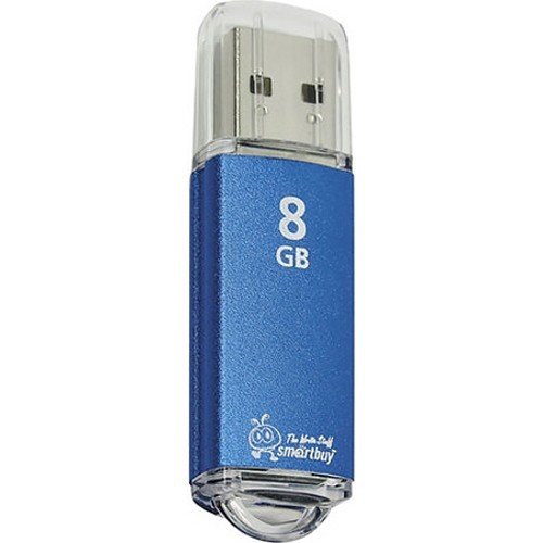 USB Флеш 8GB Smartbuy V-Cut (синий)
