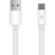 USB кабель Xiaomi ZMI USB/MicroUSB длина 1,0 метр (белый) - фото