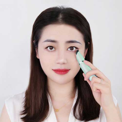 Вибромассажер для лица Touchbeauty Multi-Function Eye Meter (Зеленый)
