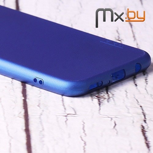 Чехол для Huawei Mate 20 Lite накладка (бампер) силиконовый X-level Guardian синий 