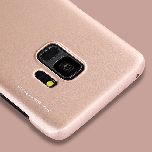 Чехол для Samsung Galaxy S9 накладка (бампер) пластиковый X-level Knight золотой