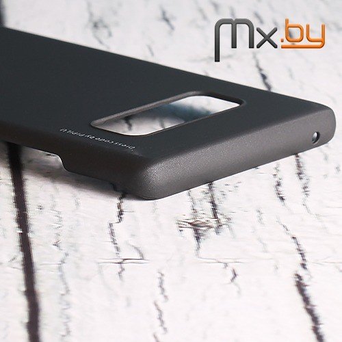 Чехол для Samsung Galaxy Note 8 накладка (бампер) пластиковый X-level Metallic черный 