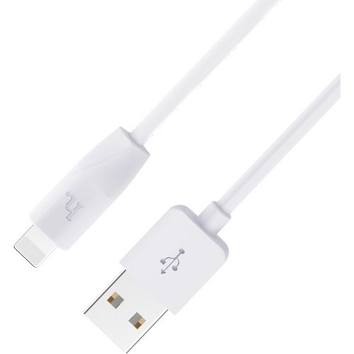 USB кабель Hoco X1 Lightning, длина 1,0 метр (Белый) - фото3