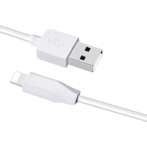 USB кабель Hoco X1 Lightning, длина 3,0 метра (Белый)