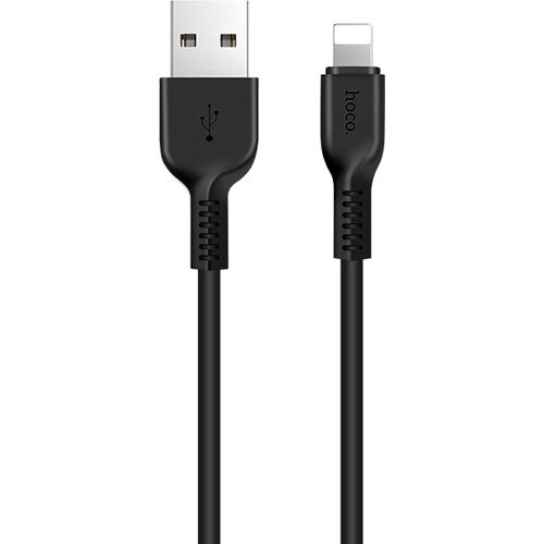 USB кабель Hoco X13 Easy Charge Lightning, длина 1,0 метр (Черный)