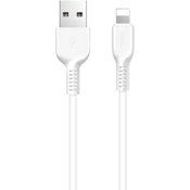 USB кабель Hoco X20 Flash Lightning, длина 2,0 метра (Белый) - фото