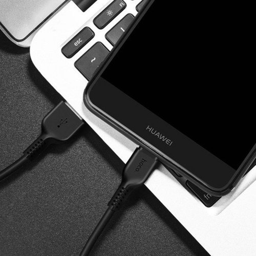 USB кабель Hoco X20 Flash Type-C, длина 3,0 метра (Черный) - фото4