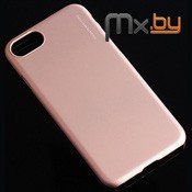 Чехол для iPhone 8 накладка (бампер) пластиковый X-level Metallic золотой - фото