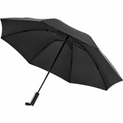 Зонт 90 Points со светодиодным фонариком Auto Umbrella With LED (Черный) - фото