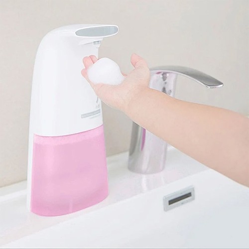 Сенсорный дозатор для жидкого мыла MINIJ Auto Foaming Hand Wash Розовый