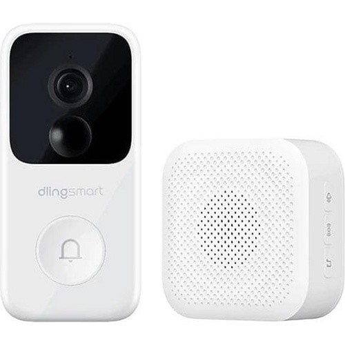 Умный дверной звонок Ding Zero Intelligent Video Doorbell E3 (Белый)