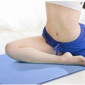 Коврик для йоги Double-Sided Non-Slip Yoga Mat (Синий) - фото