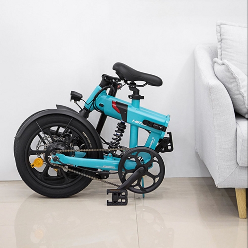 Складной электровелосипед HIMO Z16 Electric Bicycle (Голубой)