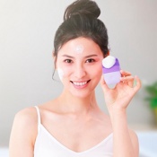 Массажёр для лица Xiaomi InFace Sonic Facial Device MS2000-4 (Фиолетовый) - фото