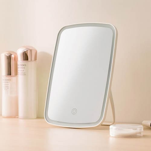 Зеркало с подсветкой Xiaomi Jordan&Judy Tri-color LED Makeup Mirror NV505 (Белый)  - фото3