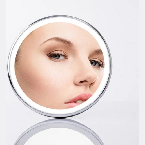 Зеркало для макияжа с подсветкой Xiaomi Jordan&Judy LED Makeup Mirror (Серебристый) 