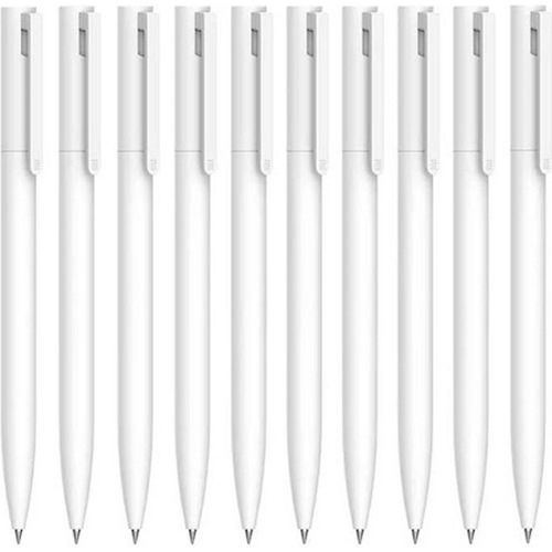 Набор гелевых ручек Xiaomi Mi Gel Ink Pen 10шт. (Черные чернила)  - фото2