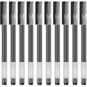 Набор гелевых ручек Xiaomi Mi Jumbo Gel Ink Pen 10 шт. (MJZXB02WC1) Черный - фото