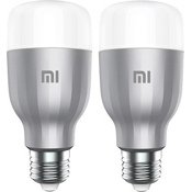 Упаковка светодиодных ламп 2 шт Xiaomi Mi LED Smart Bulb 2-Pack MJDP02YL, E27, 10Вт (MJDP02YL) - фото