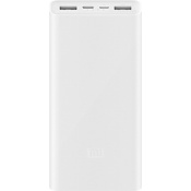 Аккумулятор внешний Xiaomi Mi Power Bank 3 PLM18ZM 20000mAh (Белый) - фото