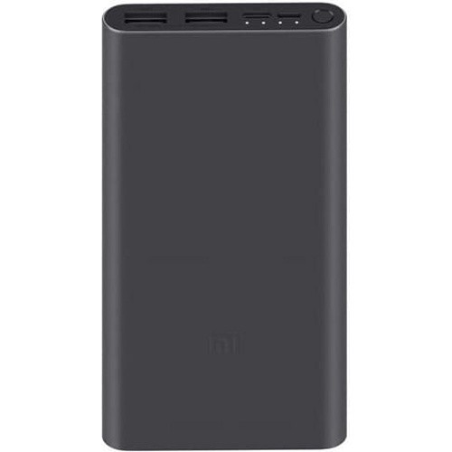 Аккумулятор внешний Xiaomi Mi Power Bank 3 PLM13ZM 10000mAh (Черный)