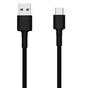 USB кабель Xiaomi Mi Type-C для зарядки и синхронизации, длина 1,0 метр (Черный) - фото