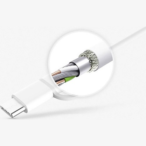 USB кабель ZMI AL501 USB - Type-C / microUSB длина 1 метр (белый)