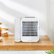 Кондиционер настольный Microhoo Mini Air Condition Fan (Белый) - фото