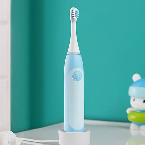 Электрическая детская зубная щетка MITU Rabbit Childrens Sonic Electric Toothbrush (Синий)