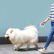 Поводок для собак Xiaomi Moestar UFO Retractable leash 2 - фото