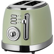 Тостер-гриль Ocooker Small Retro Toaster (Зеленый) - фото