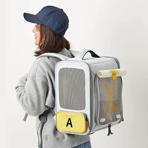 Переноска- рюкзак для кошек  PETKIT Outdoor X-Zone Cat Backpack P7701 (Серый)