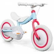 Детский велосипед Xiaomi QiCycle Сhildren Bike KD-12 (Розовый/Голубой) - фото