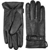 Женские перчатки Qimian Spanish Lambskin Touch Screen Gloves XL (Черный) - фото