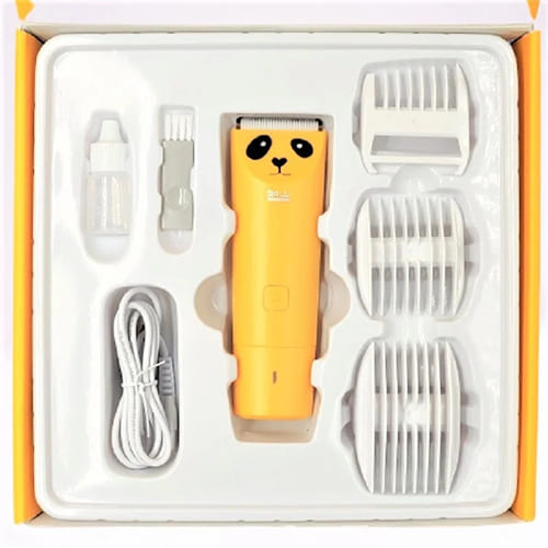 Машинка для детской стрижки Rushan Baby Mute Hair Clipper (Желтый)