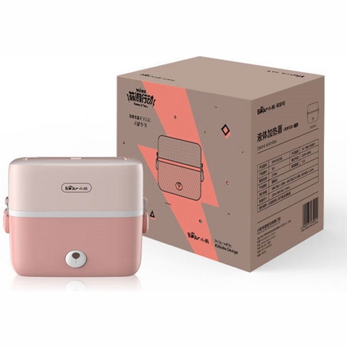 Ланч-бокс с подогревом Small Bear Electric Lunch Box (DFH-B12U8) Розовый
