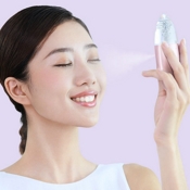 Ультразвуковой распылитель для лица Ultrasonic Facial Steamer (Розовый) - фото