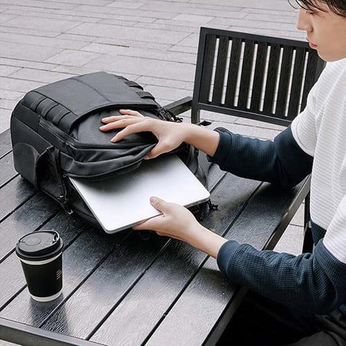 Рюкзак Xiaomi Urevo Large Capacity Multi-Function Backpack (Черный)