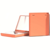 Аккумулятор внешний с зеркалом VH Capacity Portable Beauty Mirror 3000 (M01) Оранжевый - фото
