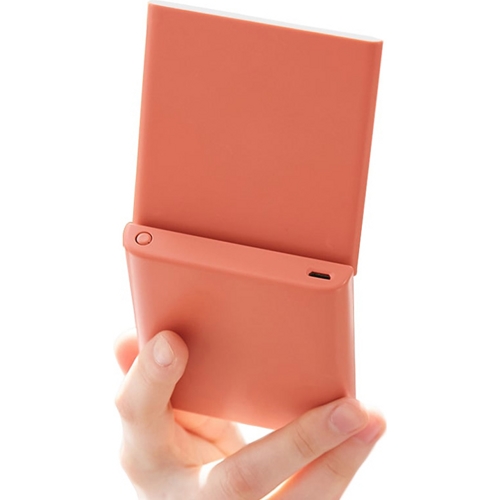 Аккумулятор внешний с зеркалом VH Capacity Portable Beauty Mirror 3000 (M01) Оранжевый