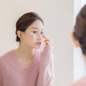 Массажер для глаз Xiaomi Xiaoguangxian Anti Wrinkle Eye Massager (Розовый)  - фото