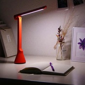 Настольная лампа Xiaomi Yeelight Rechargeable Folding Desk Lamp (YLTD11YL) Красный с аккумулятором - фото