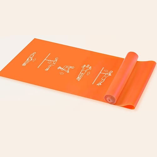 Лента эластичная для фитнеса Yunmai Elastic Band 0.35 мм YMTB-T301 (Оранжевый)
