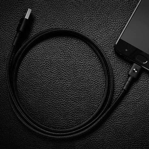 USB кабель ZMI MFi Lightning длина 30 см AL823 (Черный)