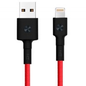 USB кабель Xiaomi ZMI MFi Lightning длина 30 см AL823 (Красный) - фото