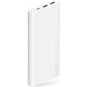 Аккумулятор внешний Xiaomi ZMI Power Bank Dual Port 10000 mAh (JD810) Белый - фото