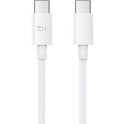 USB кабель Xiaomi ZMI Type-C + Type-C 60W для зарядки и синхронизации, длина 2,0 метра AL308 (Белый) - фото