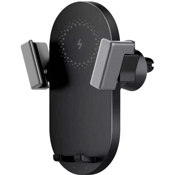 Автодержатель ZMI Wireless Charging Car Holder с функцией беcпроводной зарядки+ АЗУ (Черный) - фото