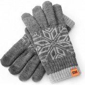 Перчатки для сенсорных экранов Wool Touch Gloves (Серый) - фото